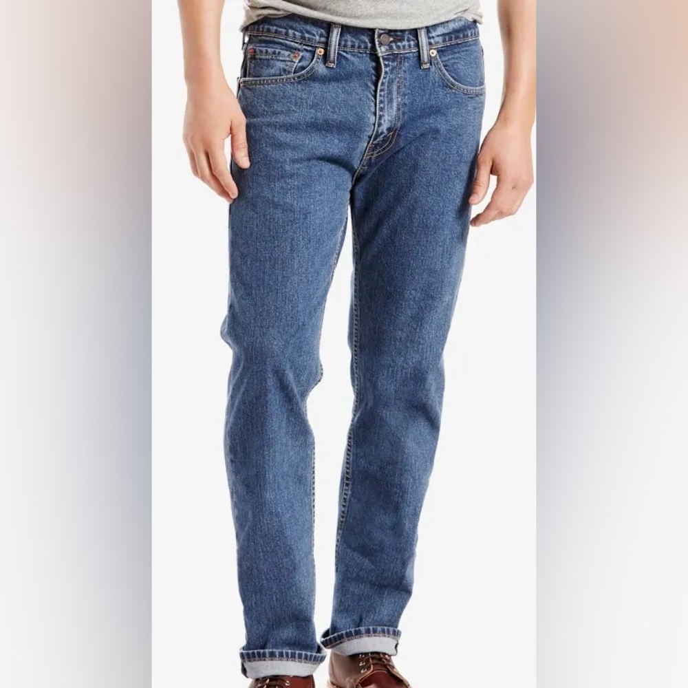 Levi's 550 Regular Fit Cotton Denim Jeans 42x30